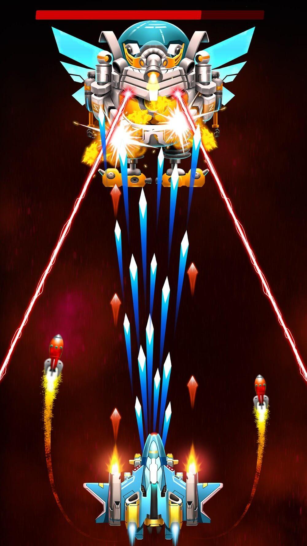 Galaxy Attack: Chicken Shooter Screenshot 4