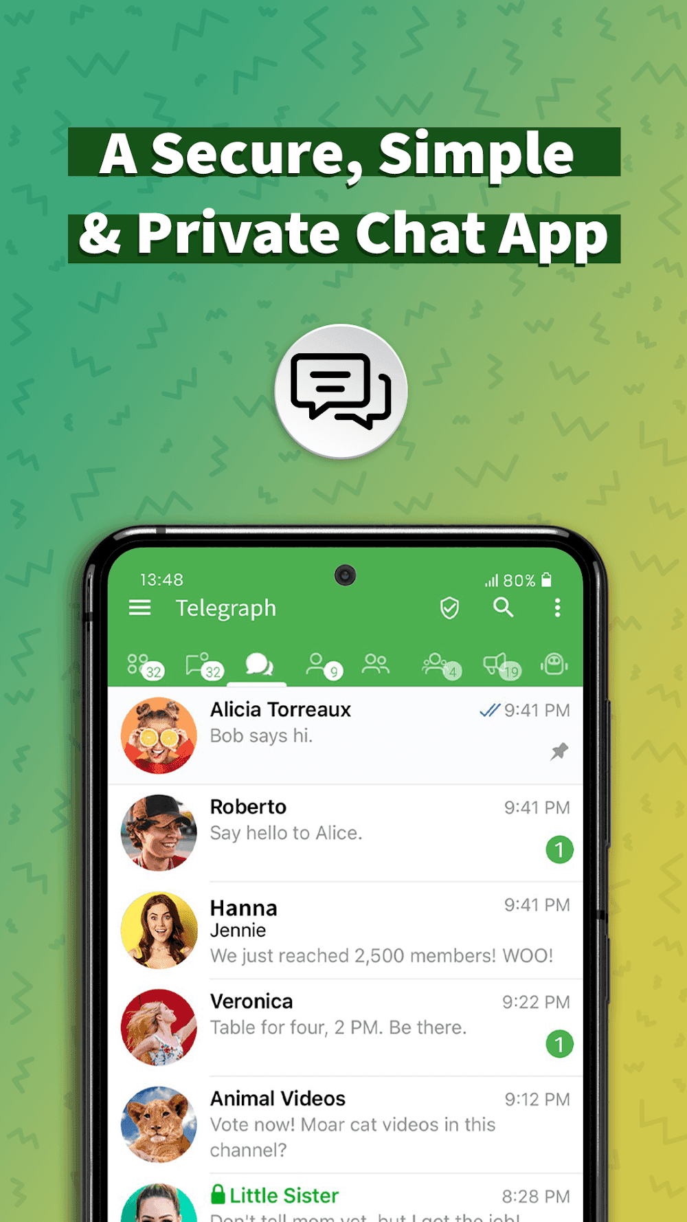 Graph Messenger Screenshot 1