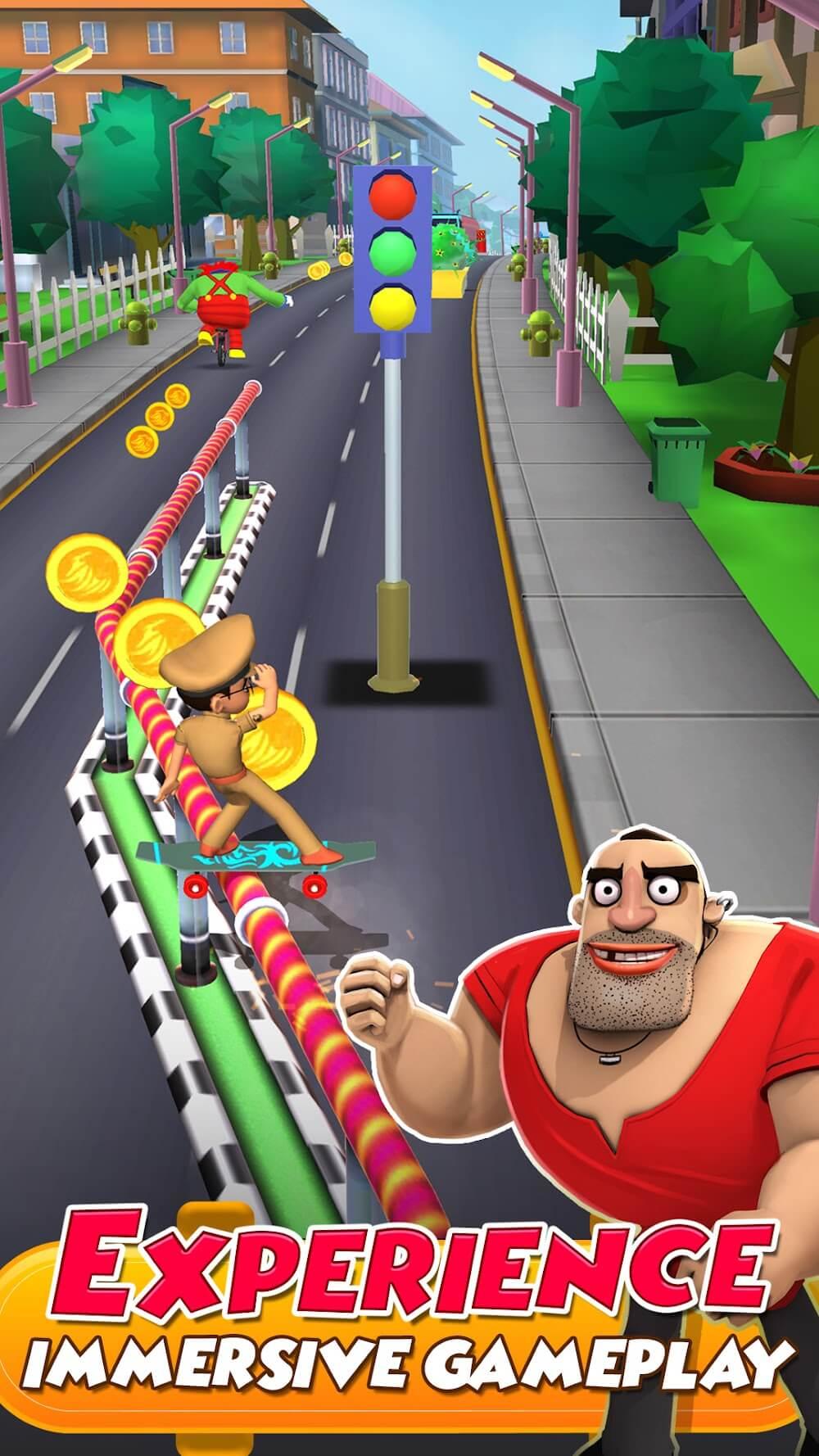 Little Singham Super Skater Screenshot 3