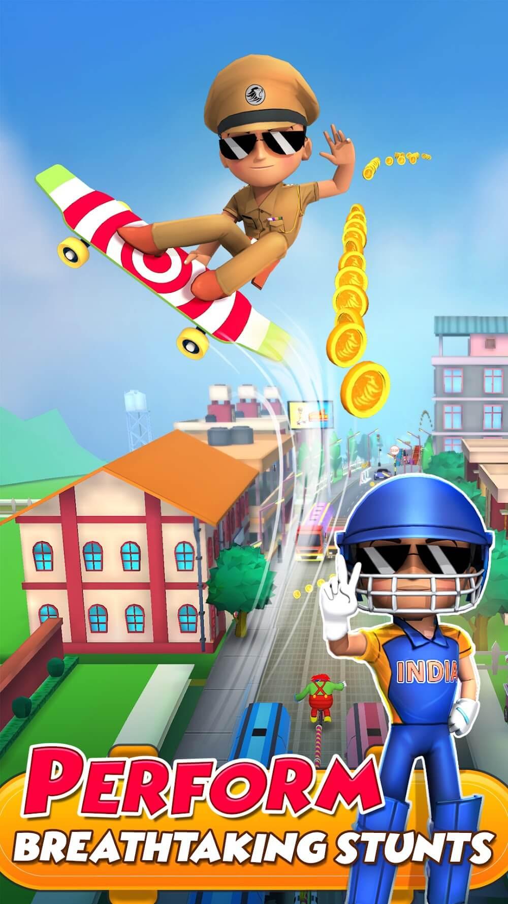 Little Singham Super Skater Screenshot 4
