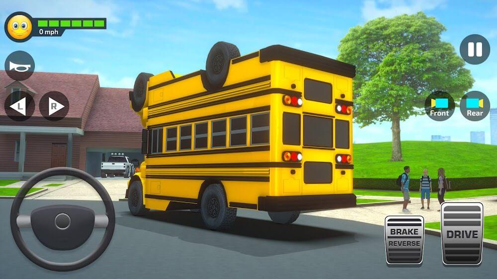 School Bus Simulator Driving Screenshot 2