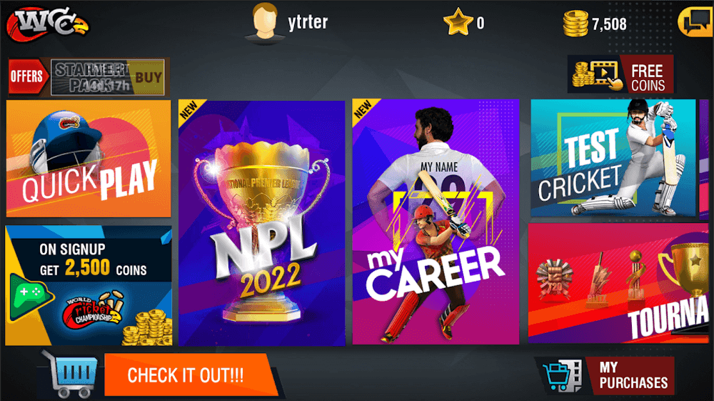 World Cricket Championship 2 Screenshot 1