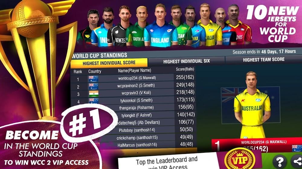 World Cricket Championship 2 Screenshot 3