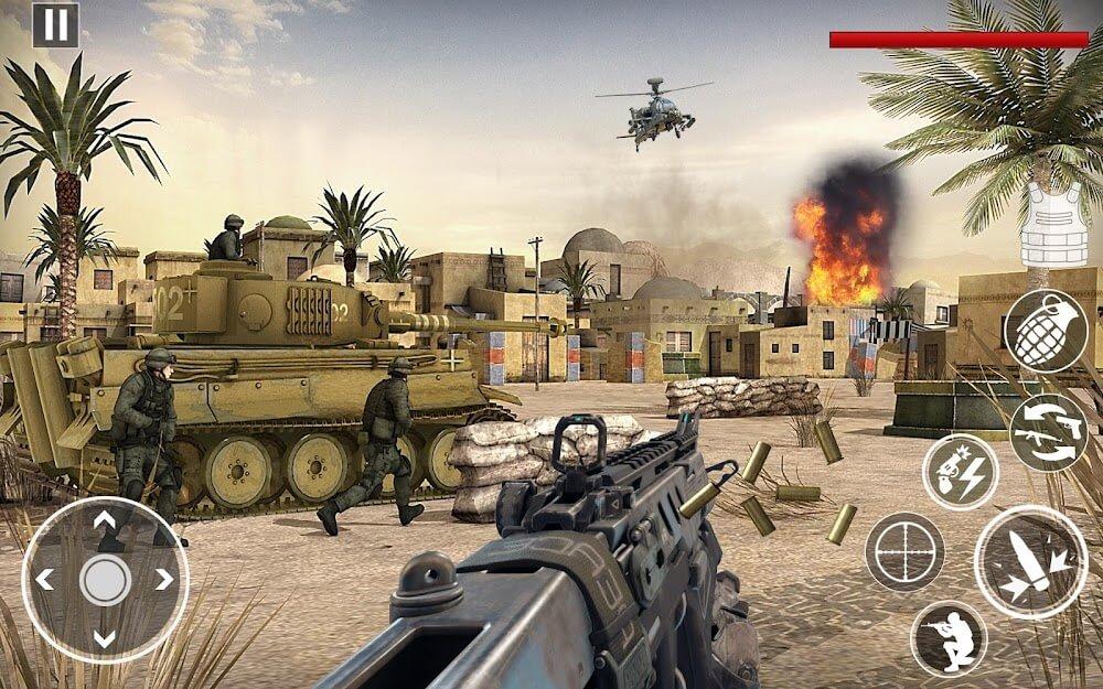World War Pacific Gun Screenshot 1