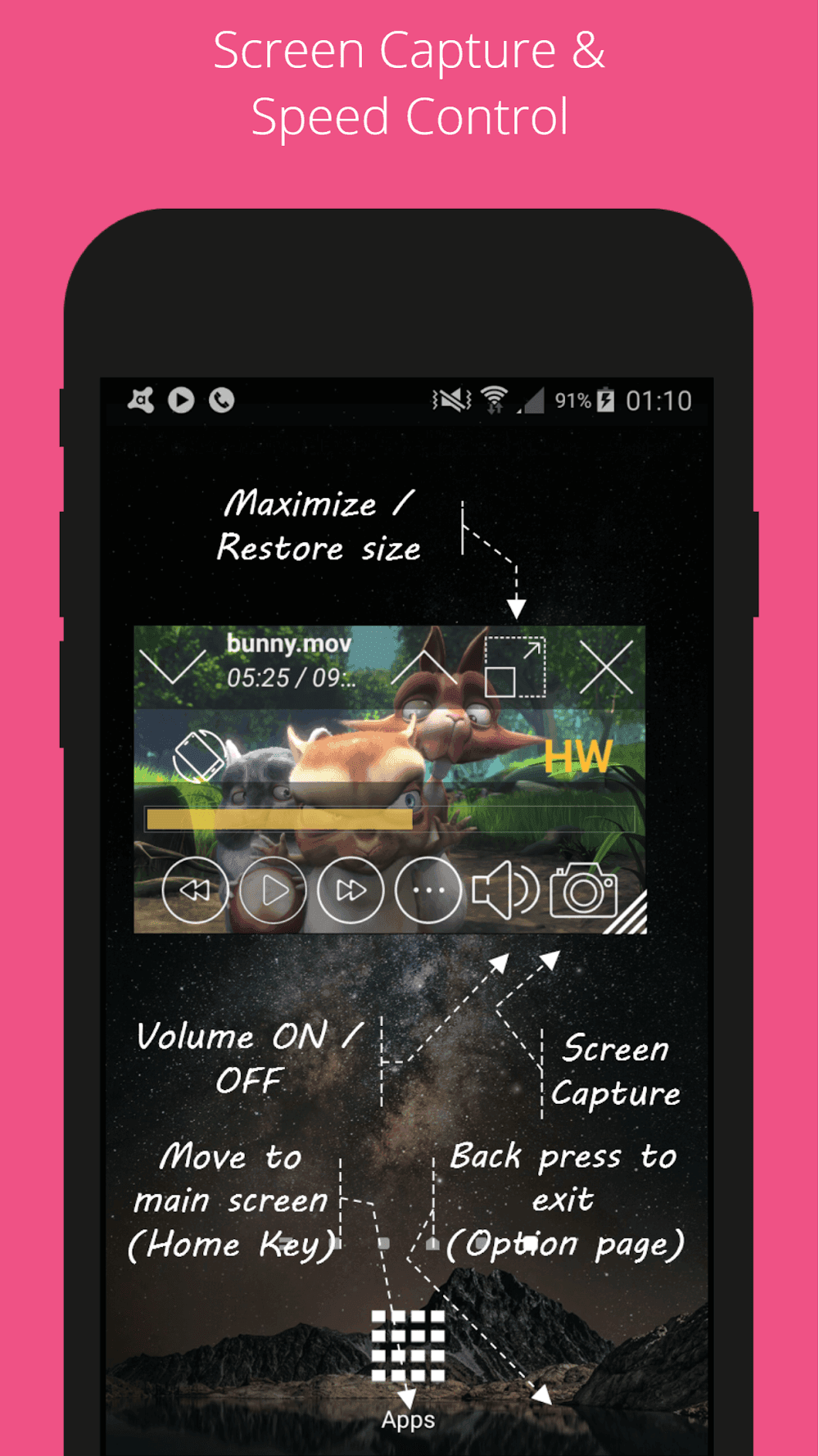 Lua Player Pro Screenshot 4