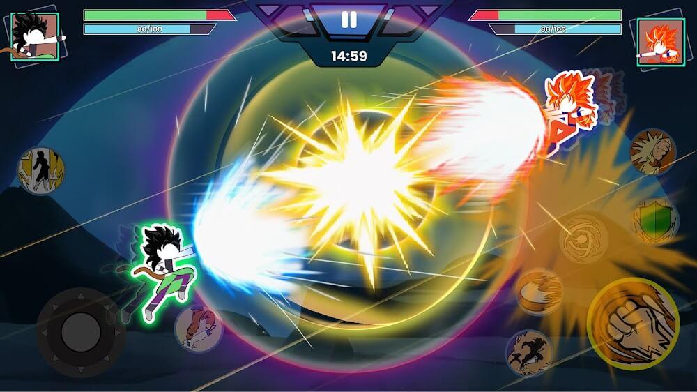 Stickman Fight - Gun Battle Screenshot 2