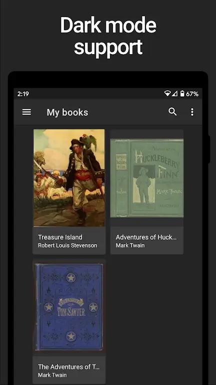 Lithium: EPUB Reader Screenshot 2