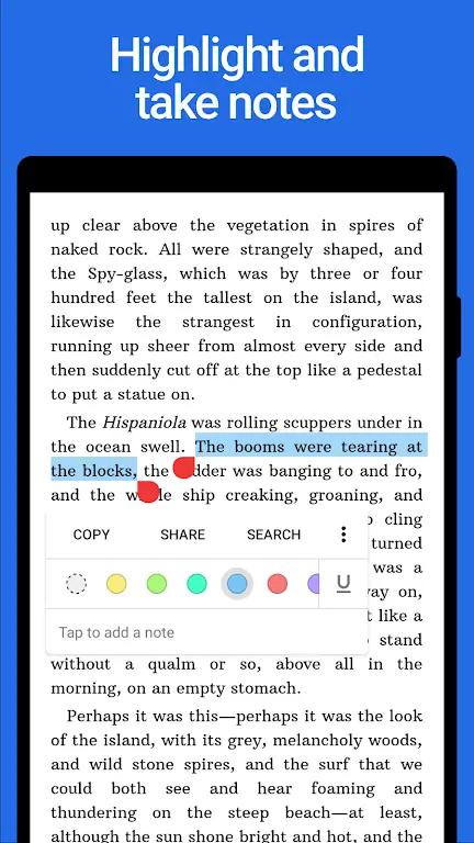 Lithium: EPUB Reader Screenshot 4
