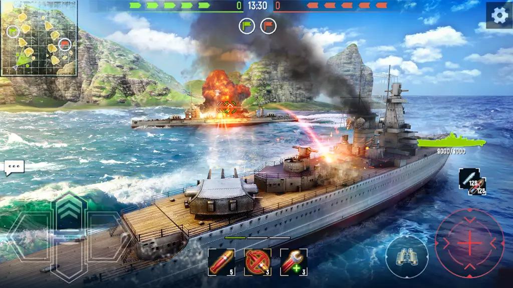 Navy War: Battleship Screenshot 2