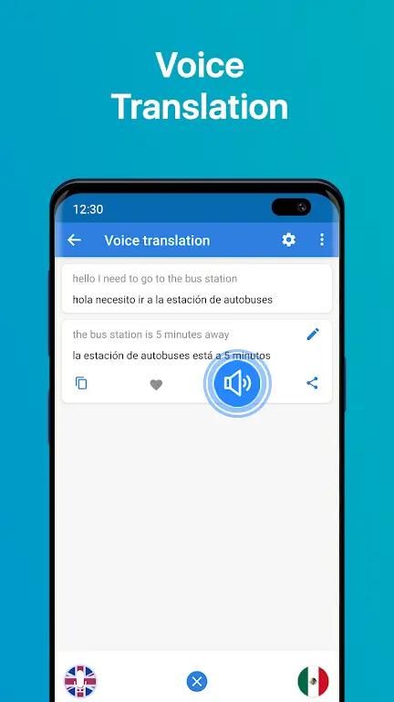 Talk & Translate Translator Screenshot 5