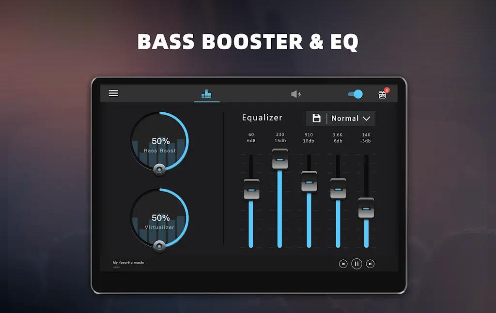 Bass Booster & Equalizer PRO Screenshot 3