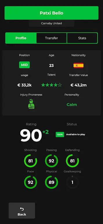 Club Boss - Football Game Screenshot 2