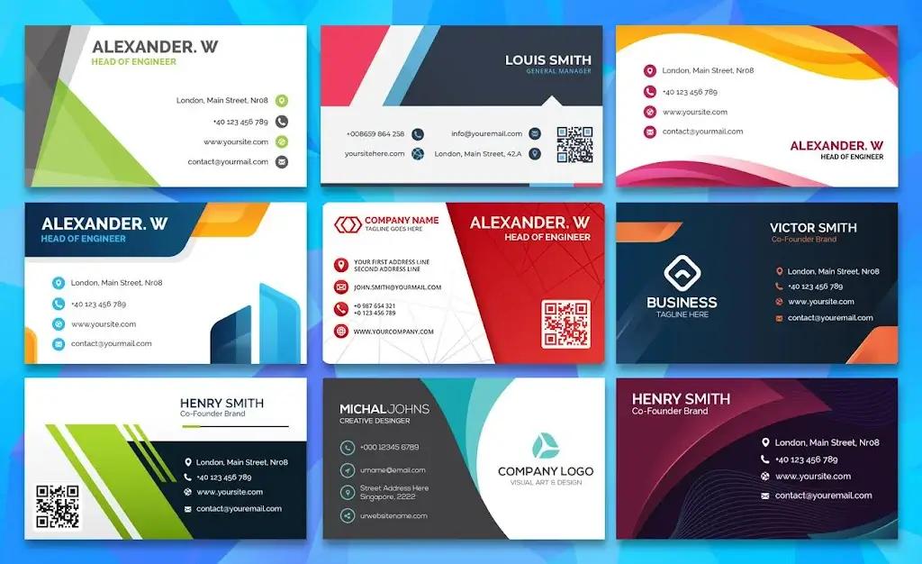 Ultimate Business Card Maker Screenshot 2