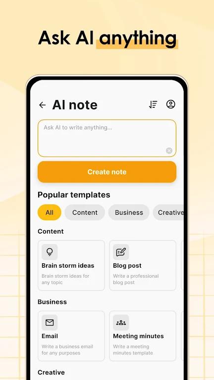AI Note Taker: Chat with GPT (iMemo) Screenshot 2