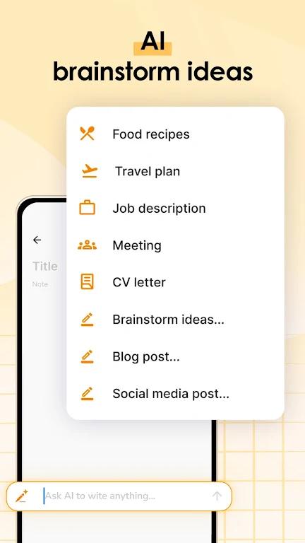 AI Note Taker: Chat with GPT (iMemo) Screenshot 3
