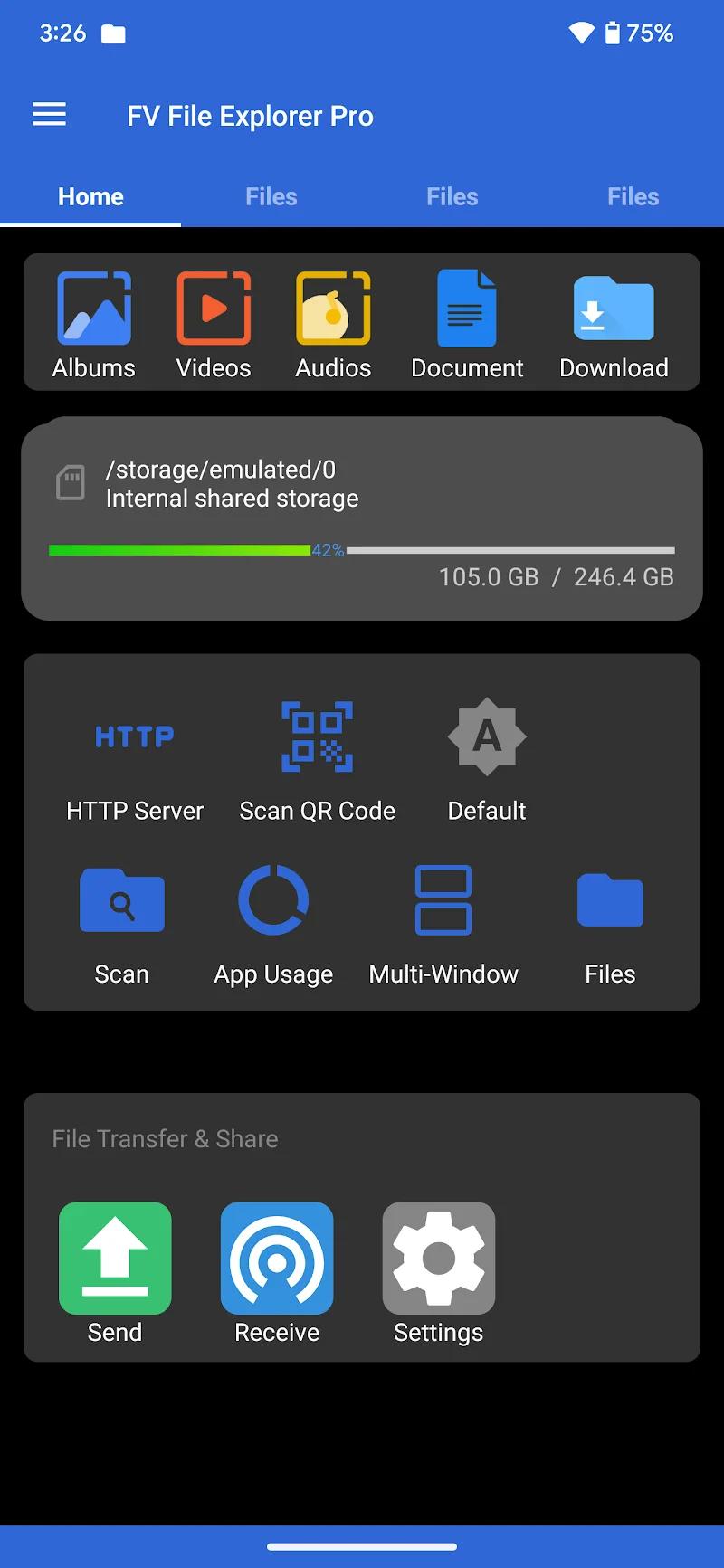 FV File Explorer Pro Screenshot 2