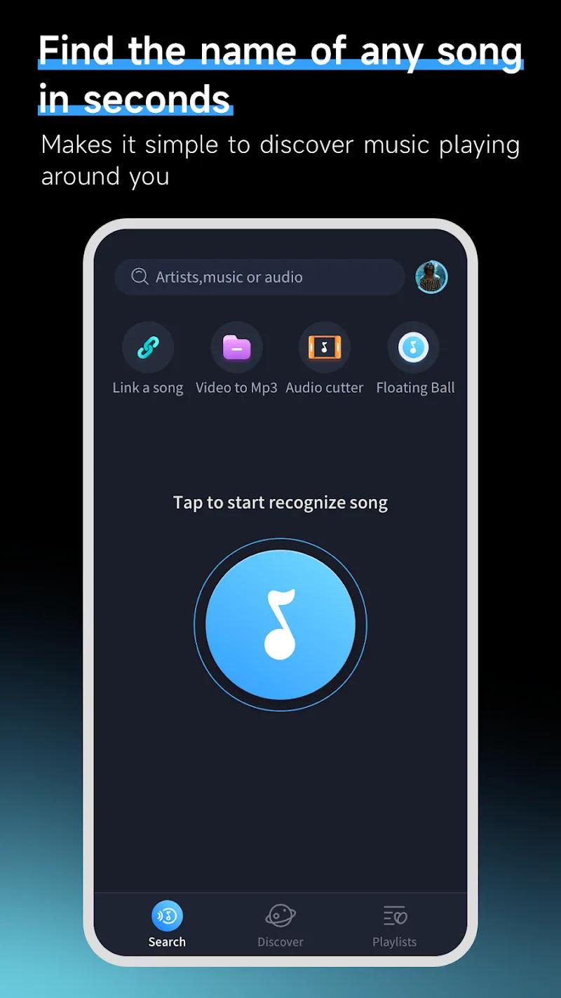 Music Recognition Screenshot 1