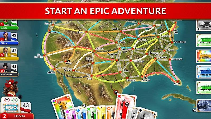 Ticket to Ride Screenshot 2