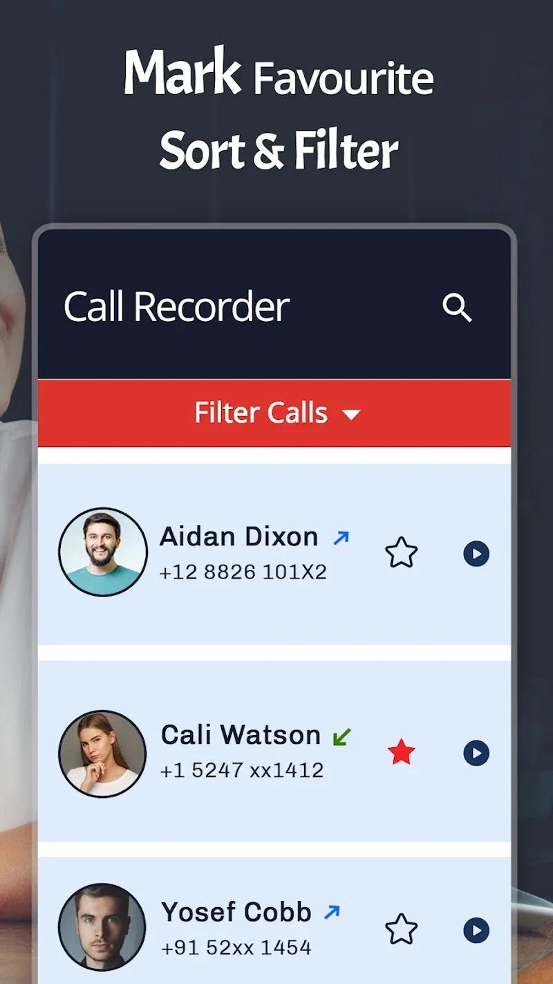 Automatic Call Recorder Screenshot 2