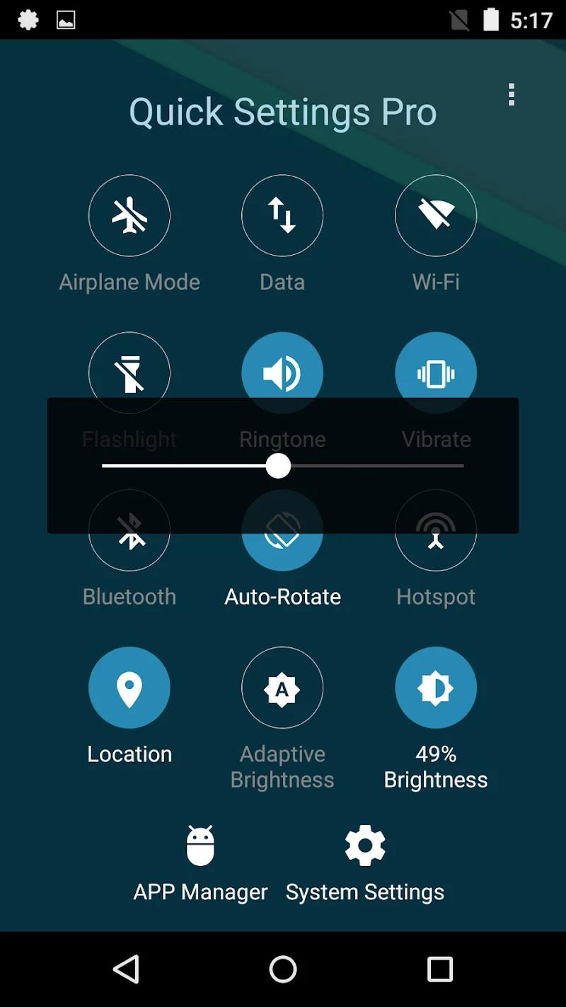 Quick Settings Pro Screenshot 3