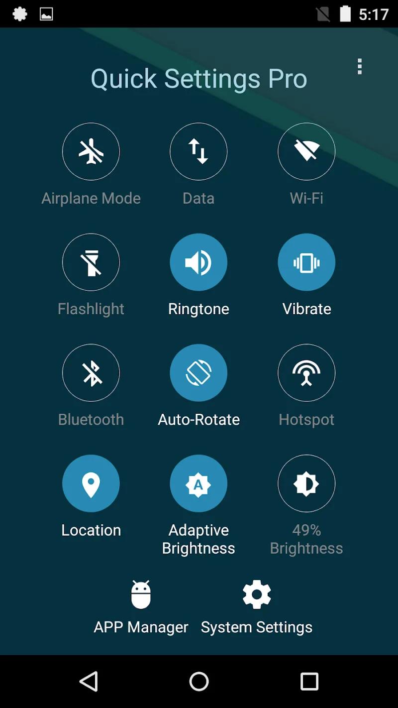 Quick Settings Pro Screenshot 4