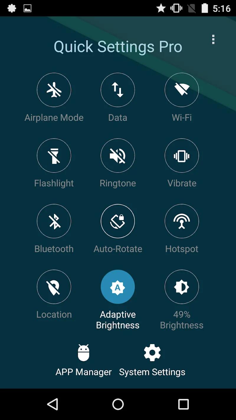 Quick Settings Pro Screenshot 5