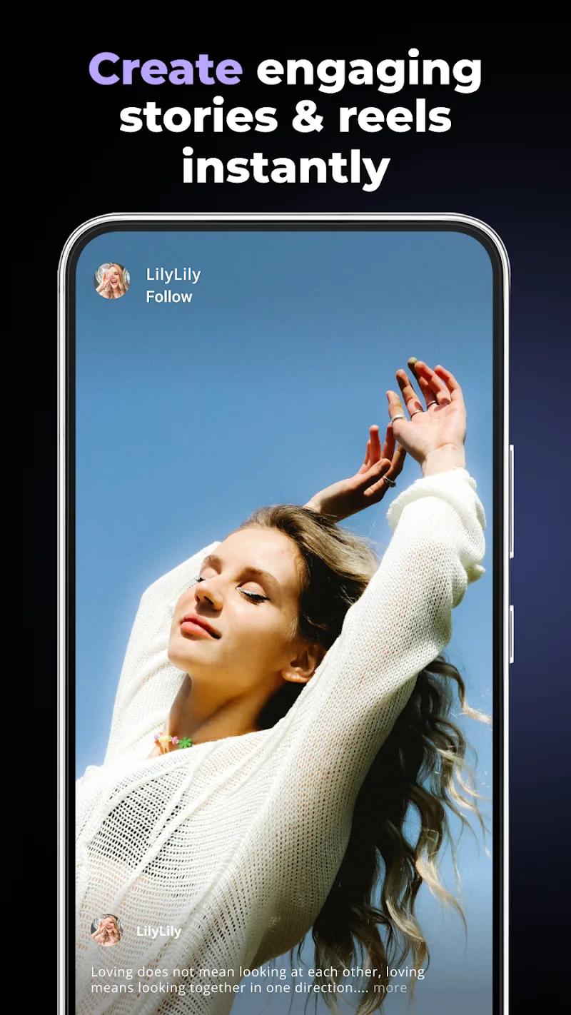 Instory Story Video Maker Screenshot 1