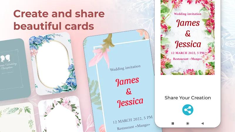 Wedding Invitation Card Maker Screenshot 2