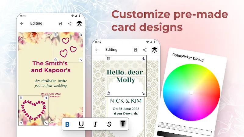 Wedding Invitation Card Maker Screenshot 3