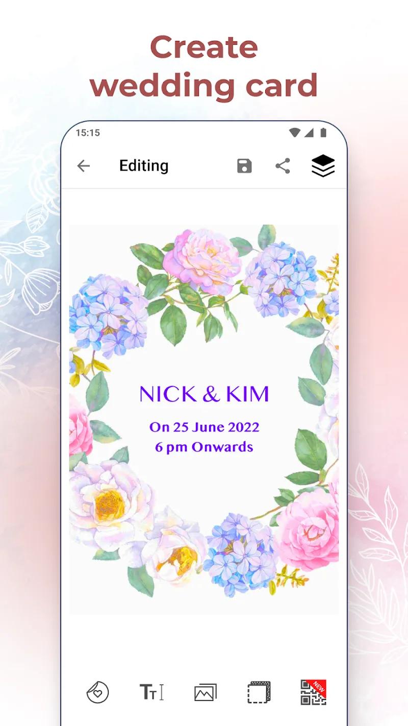 Wedding Invitation Card Maker Screenshot 4
