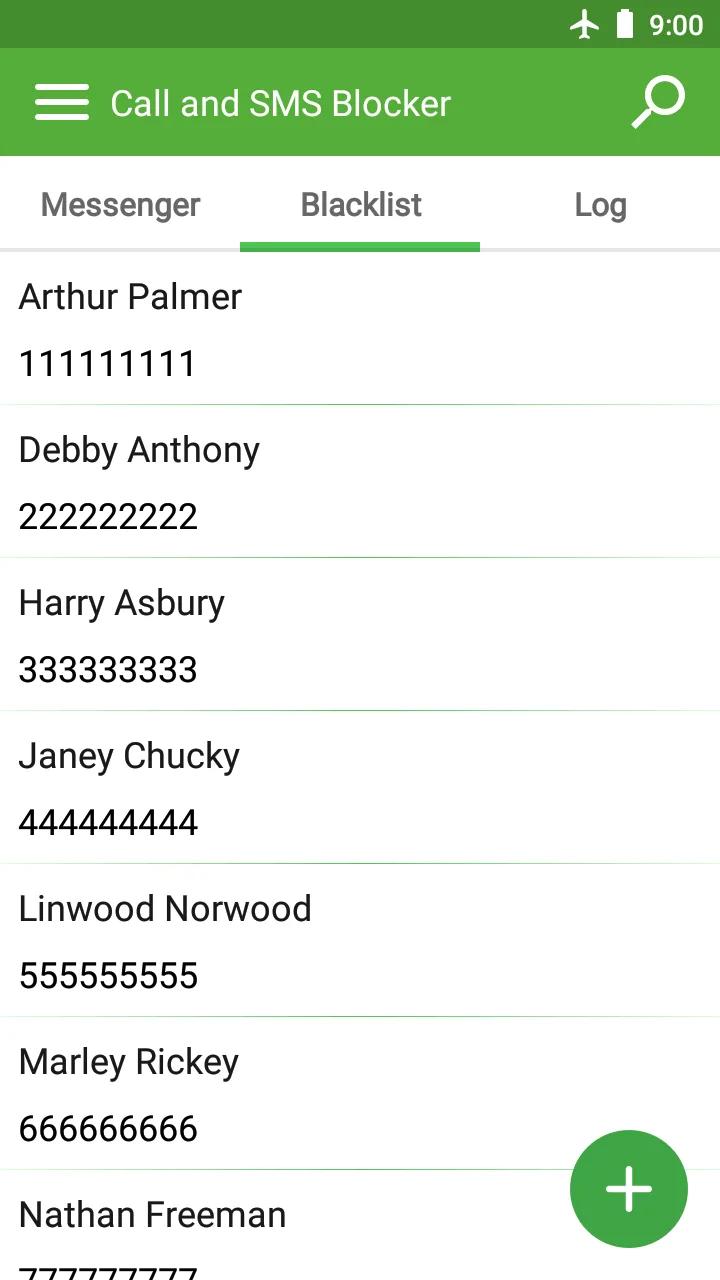 Call and SMS Blocker Screenshot 1