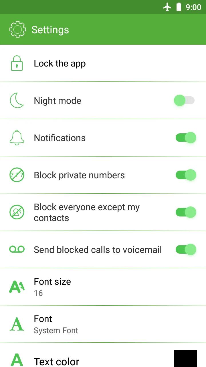 Call and SMS Blocker Screenshot 2