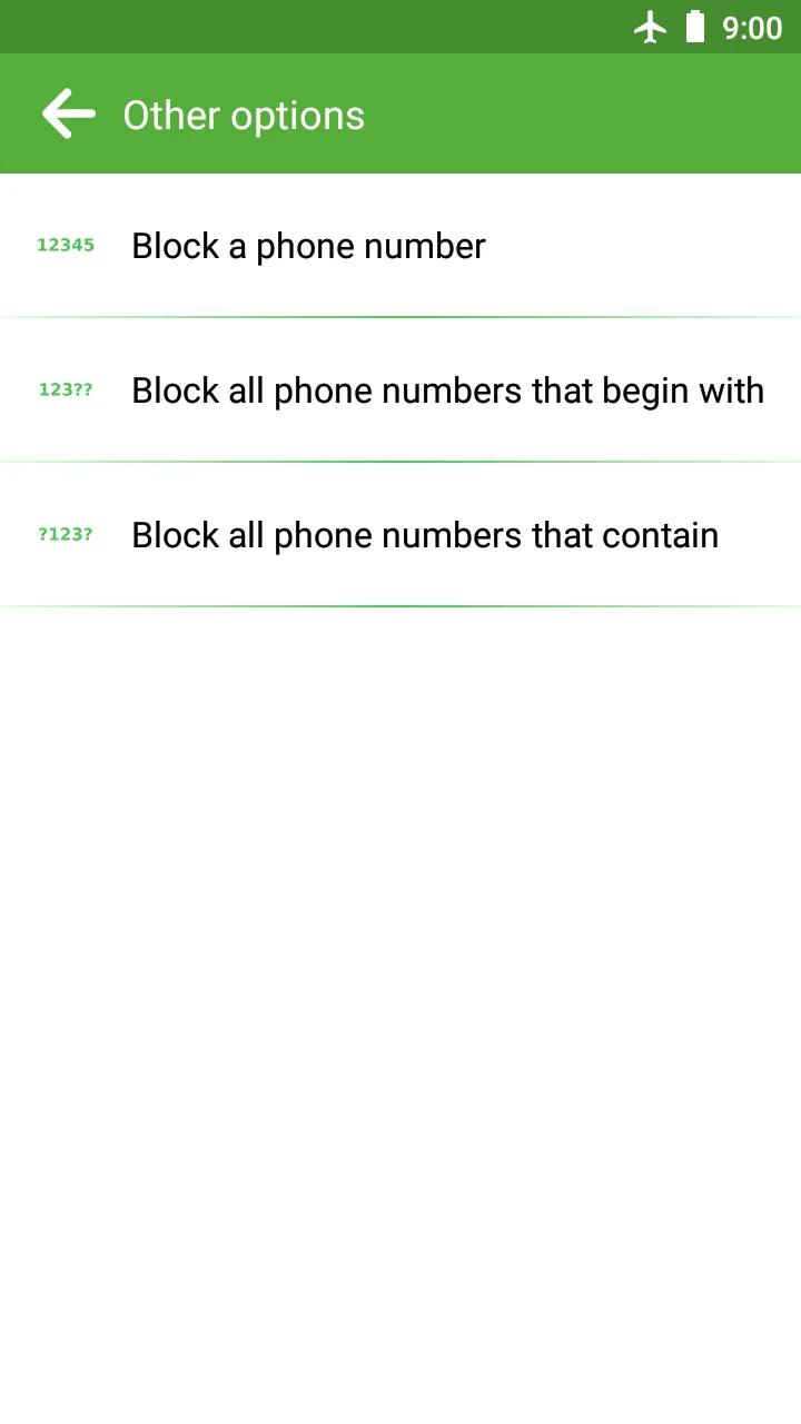 Call and SMS Blocker Screenshot 3