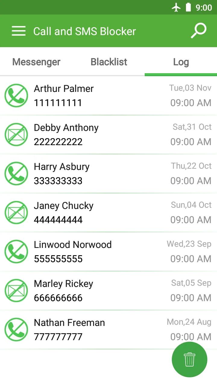 Call and SMS Blocker Screenshot 4