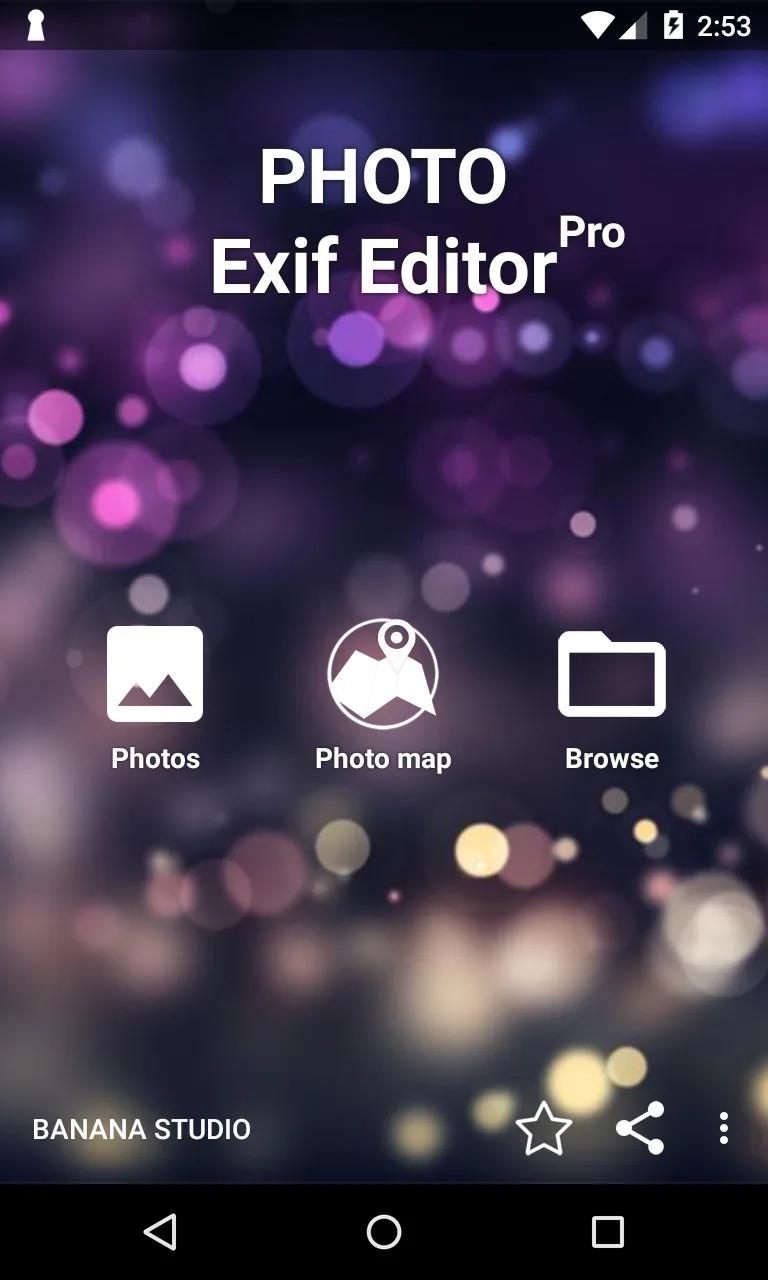 Photo Exif Editor Pro Screenshot 1
