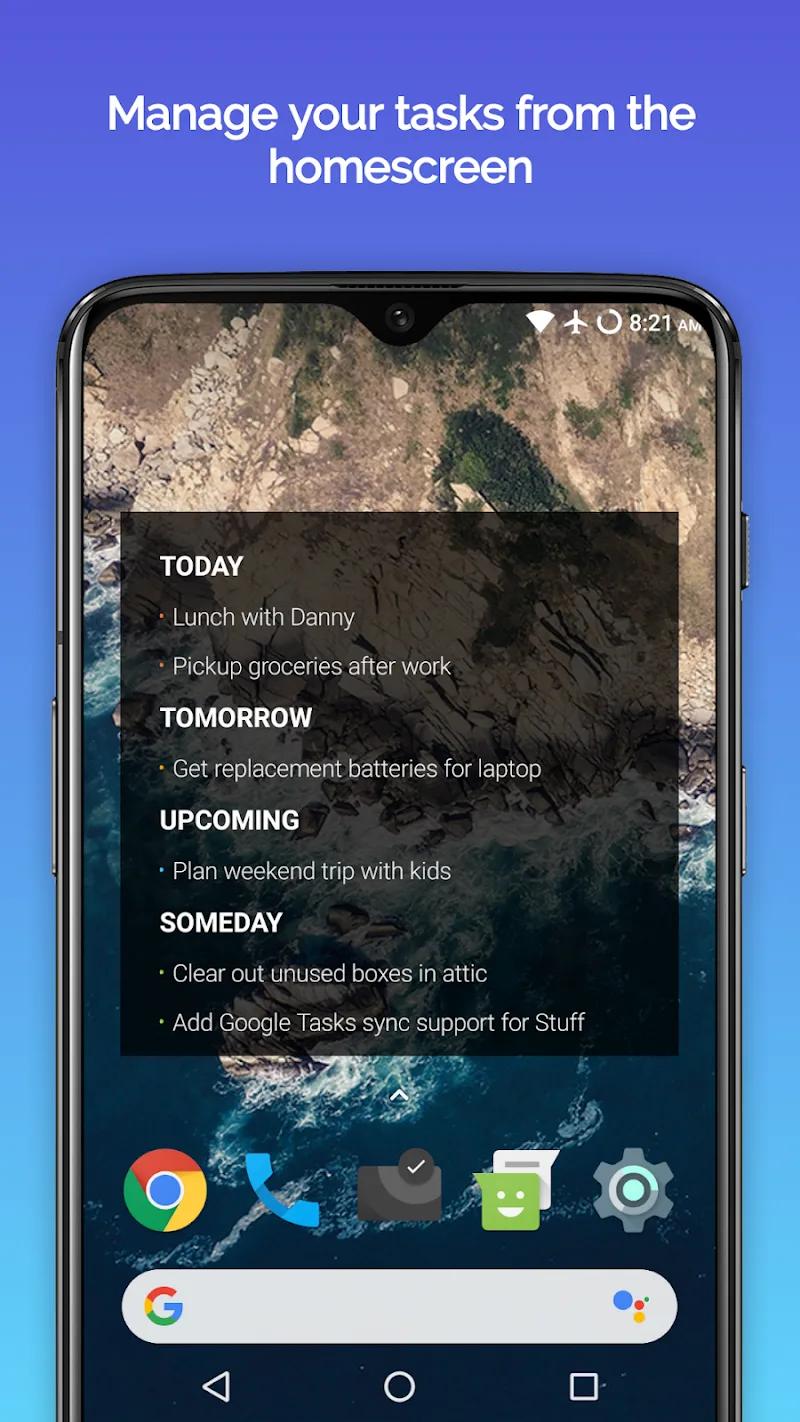 Stuff - To Do List Widget Screenshot 1