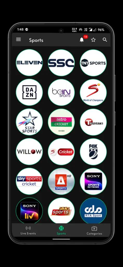 Cricfy TV Screenshot 5