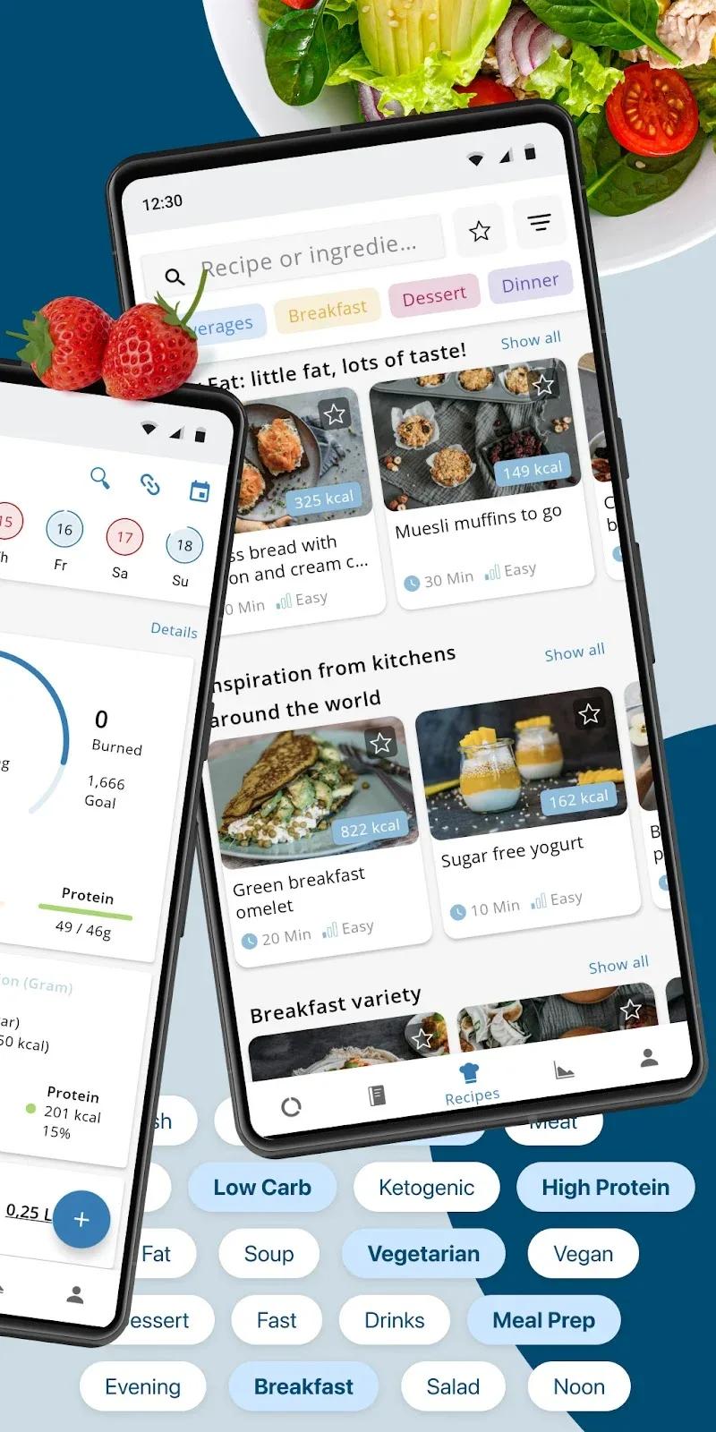 Fddb - Calorie Counter & Diet Screenshot 2