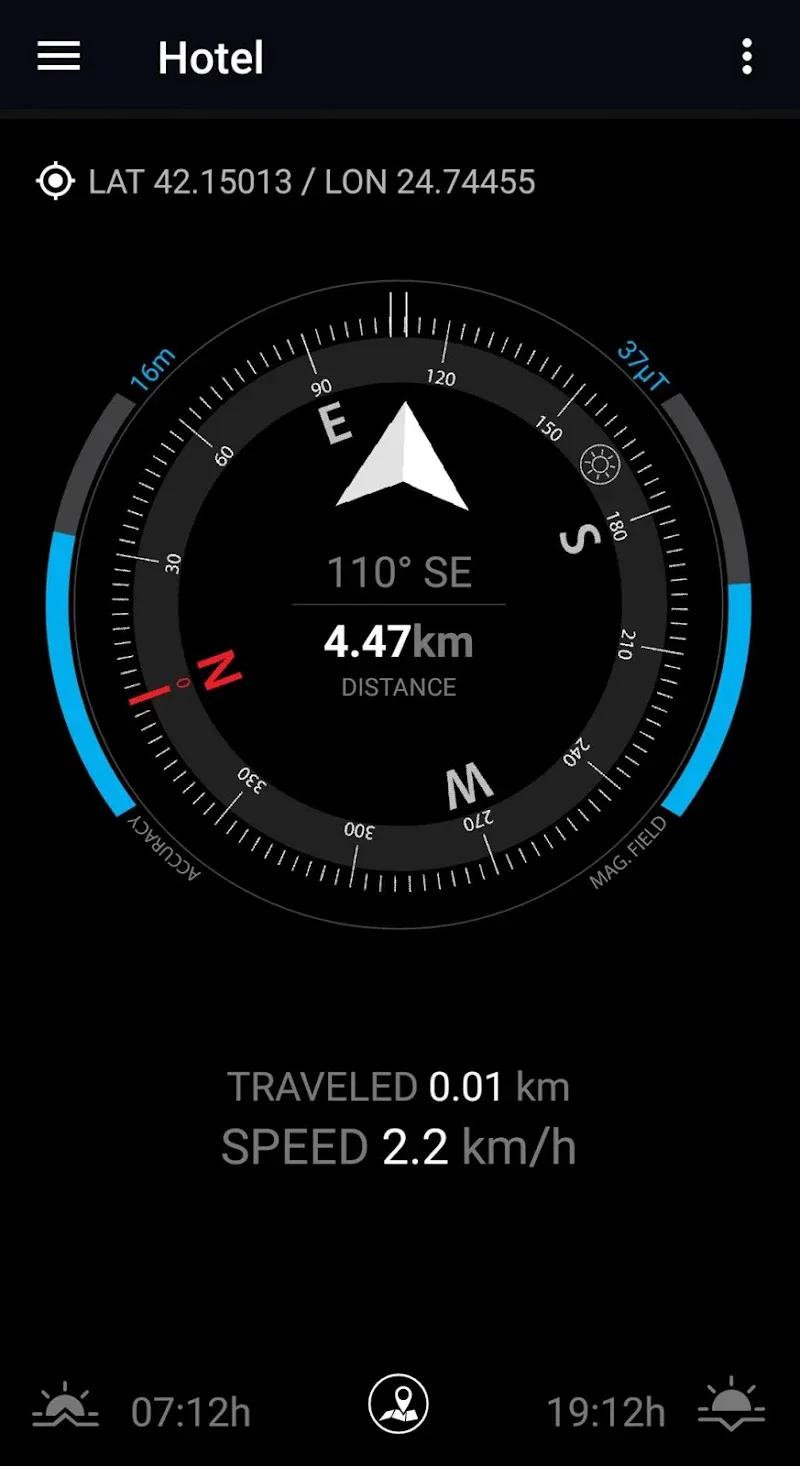 GPS Compass Navigator Screenshot 1
