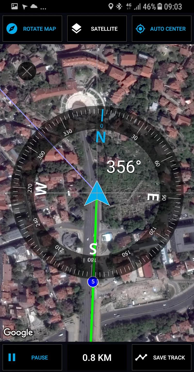 GPS Compass Navigator Screenshot 2