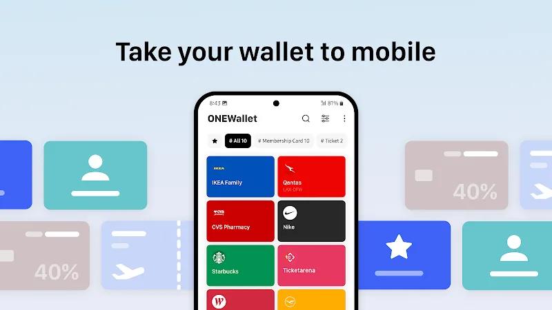 ONEWallet - Cards Wallet Screenshot 1