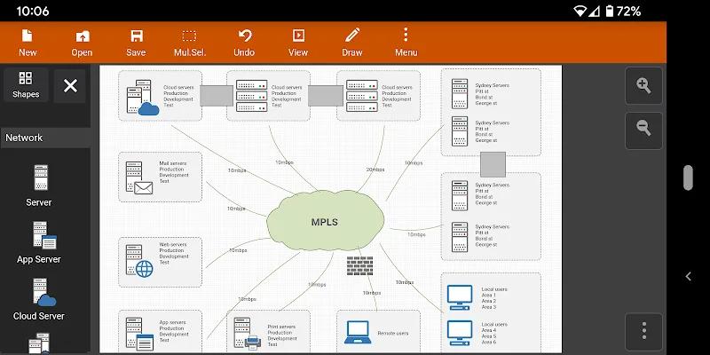 Flowdia Diagrams Screenshot 3