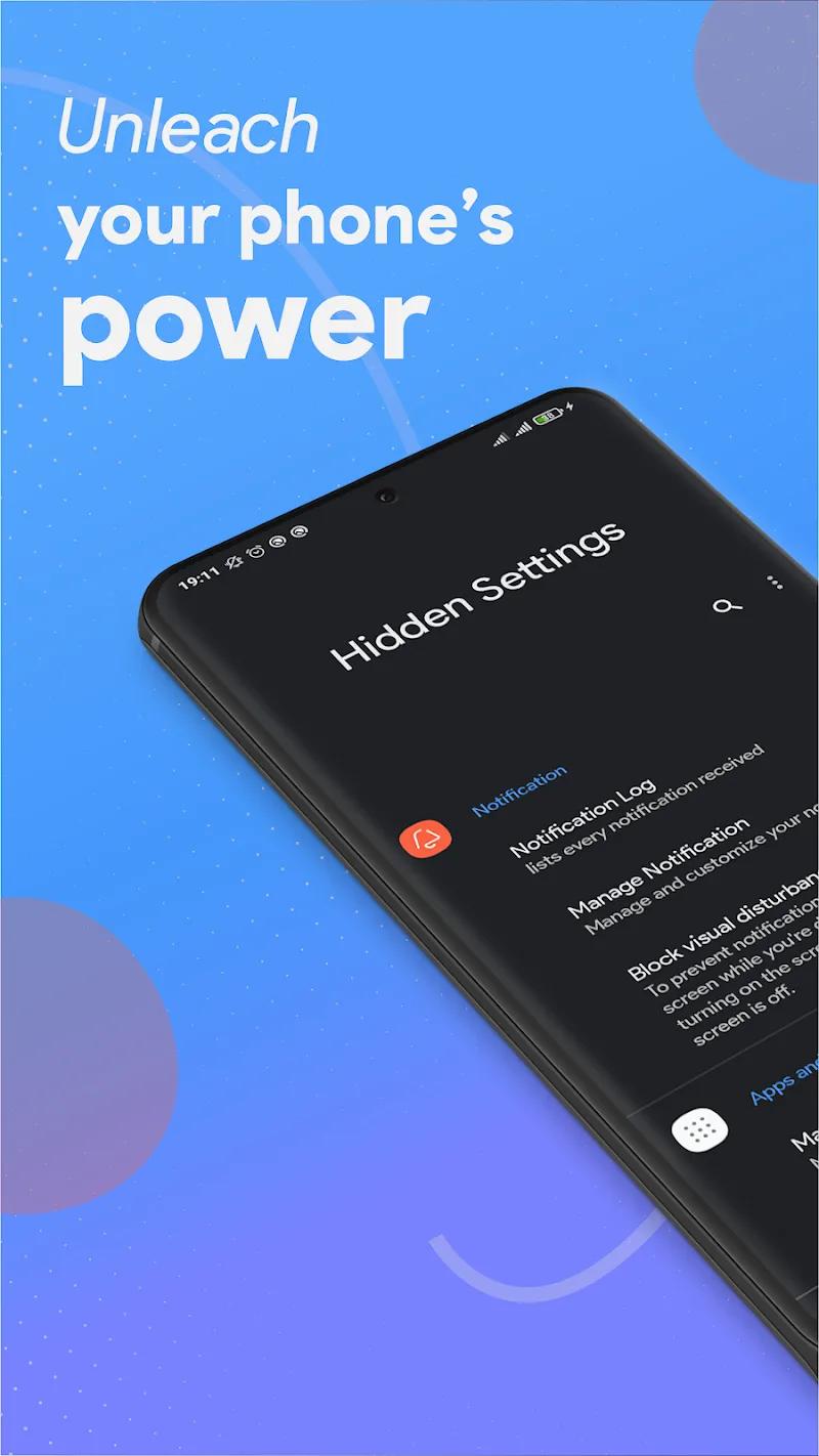 MIUI Hidden Settings Activity Screenshot 1