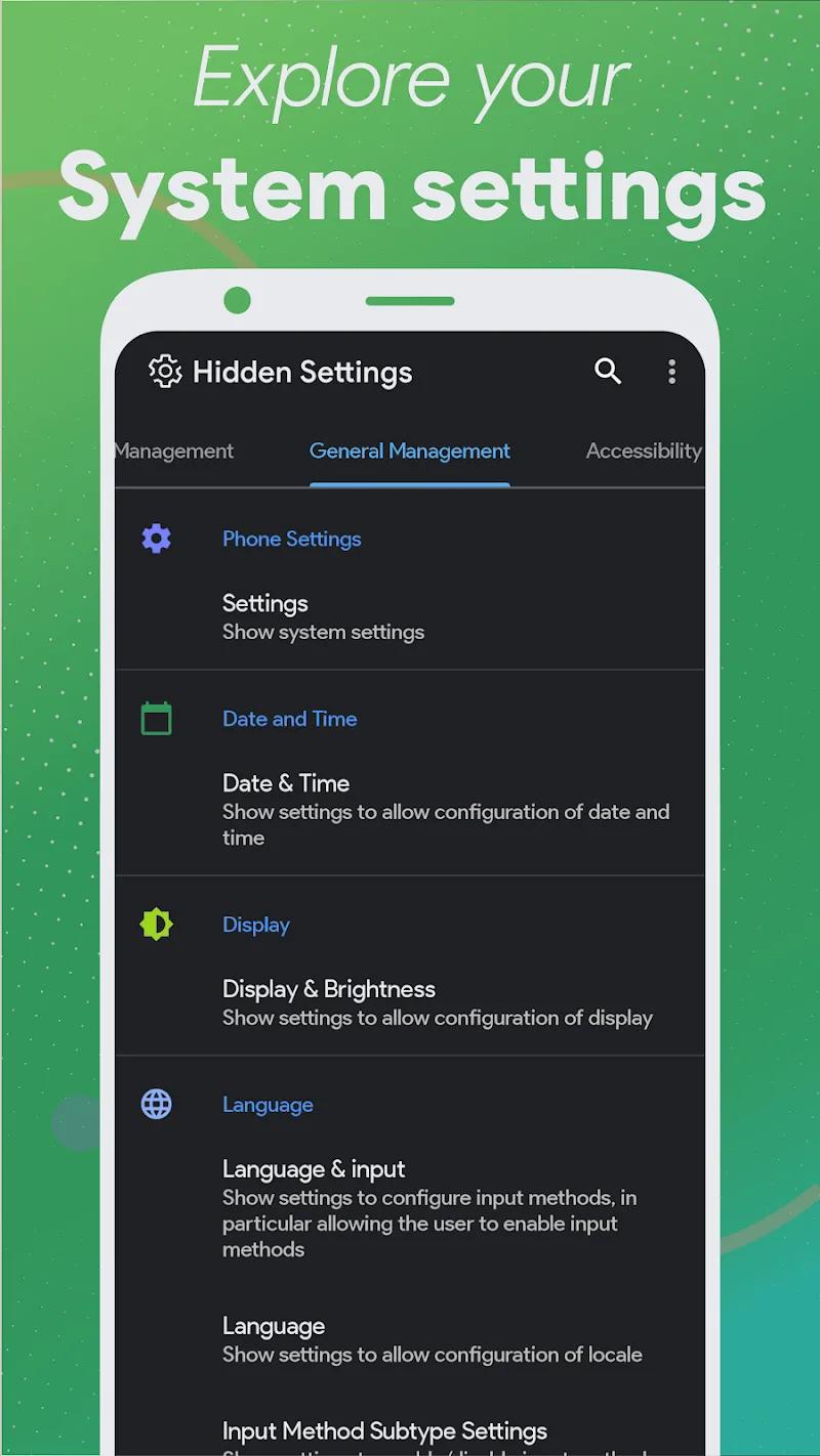 MIUI Hidden Settings Activity Screenshot 4