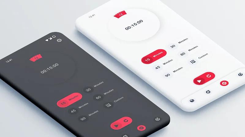 Pomodoro Timer Clock Screenshot 3