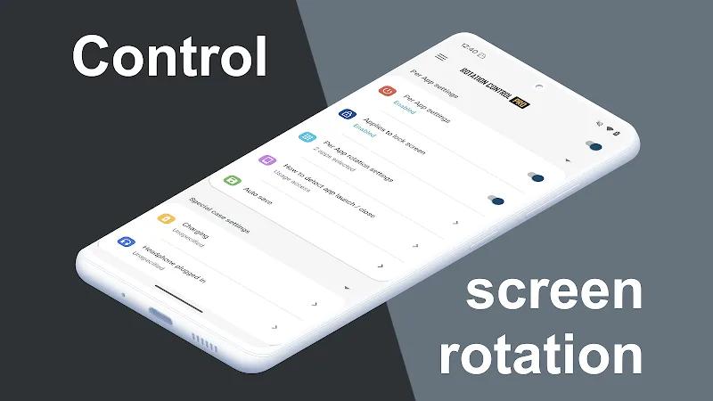 Rotation Control Pro Screenshot 1