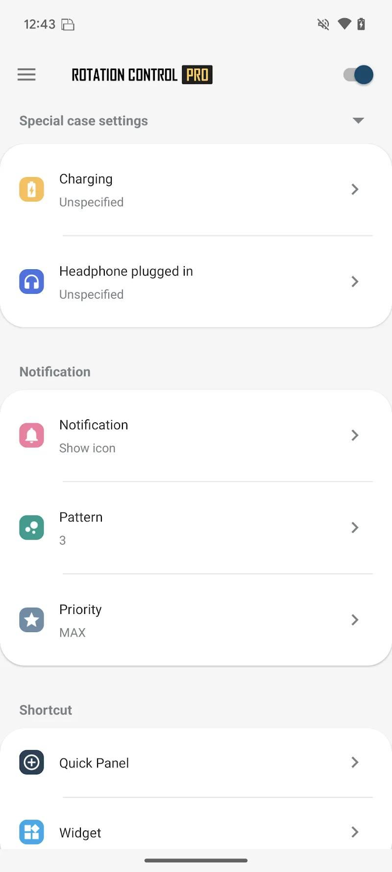 Rotation Control Pro Screenshot 5