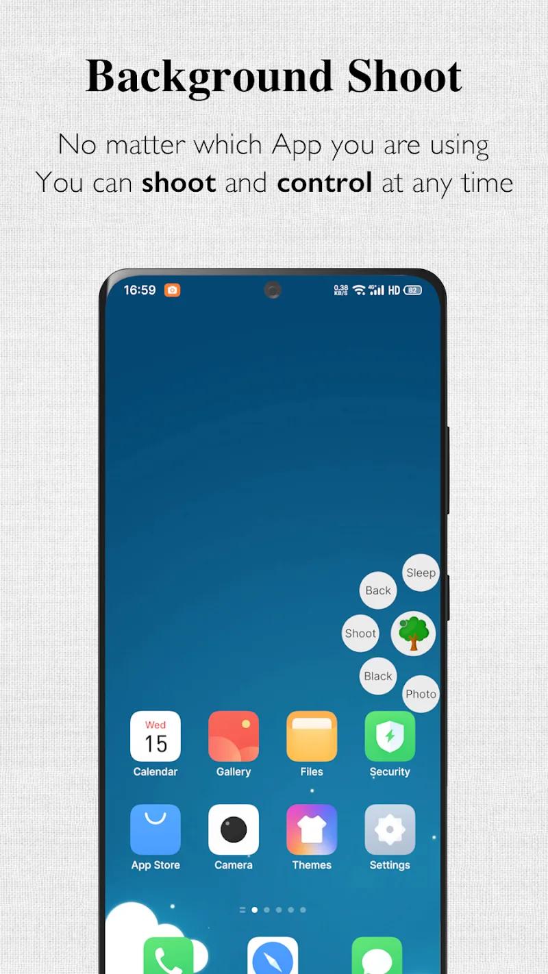 Background Camera ~ Very Safe Screenshot 1