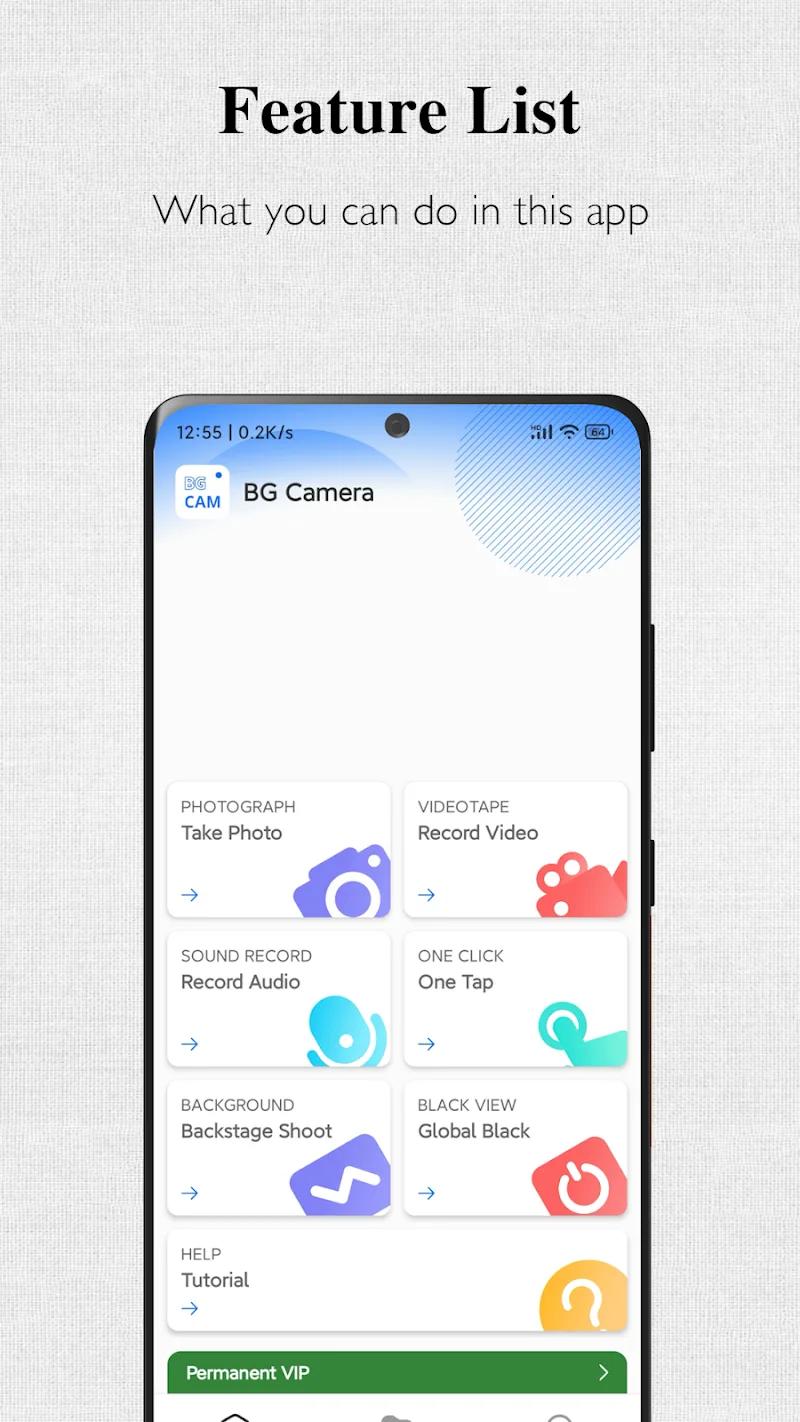 Background Camera ~ Very Safe Screenshot 2