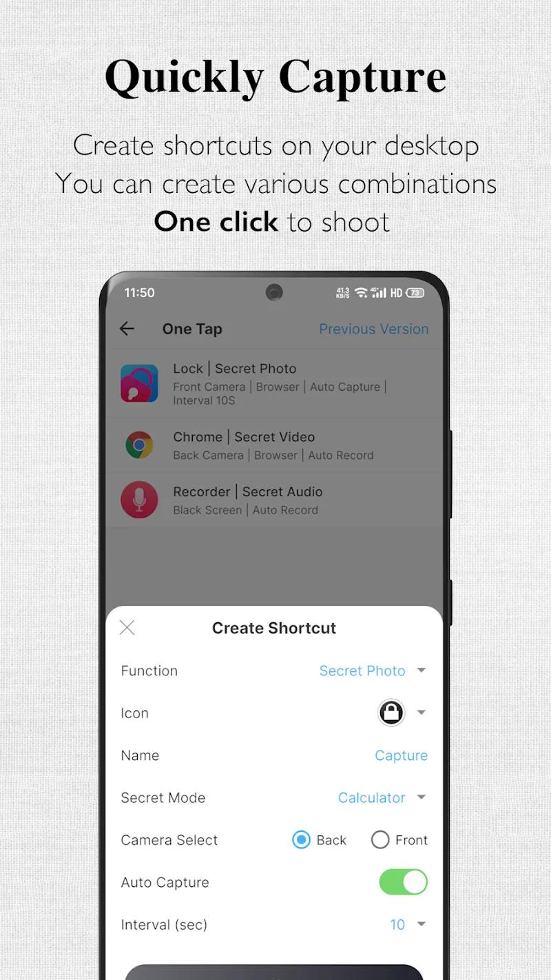 Background Camera ~ Very Safe Screenshot 5
